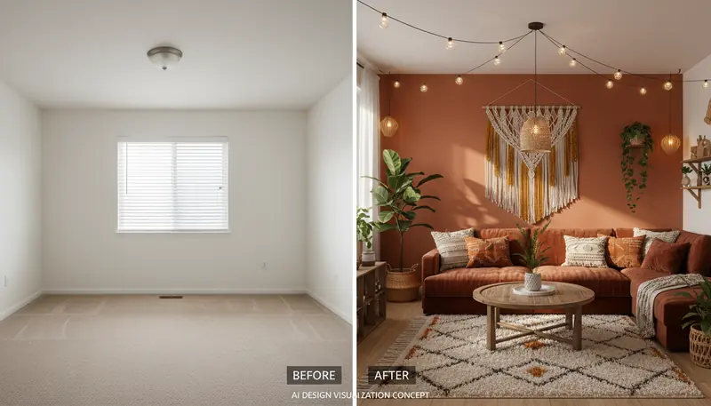 See Your Room in a New Style - AI Decoration App feature